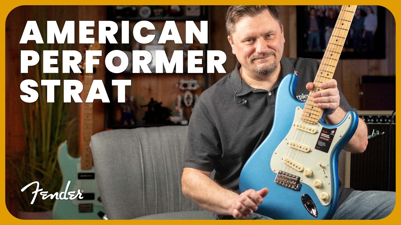 Crafted for Excellence: Fender American Performer Stratocaster In-Depth Look Demo & Review