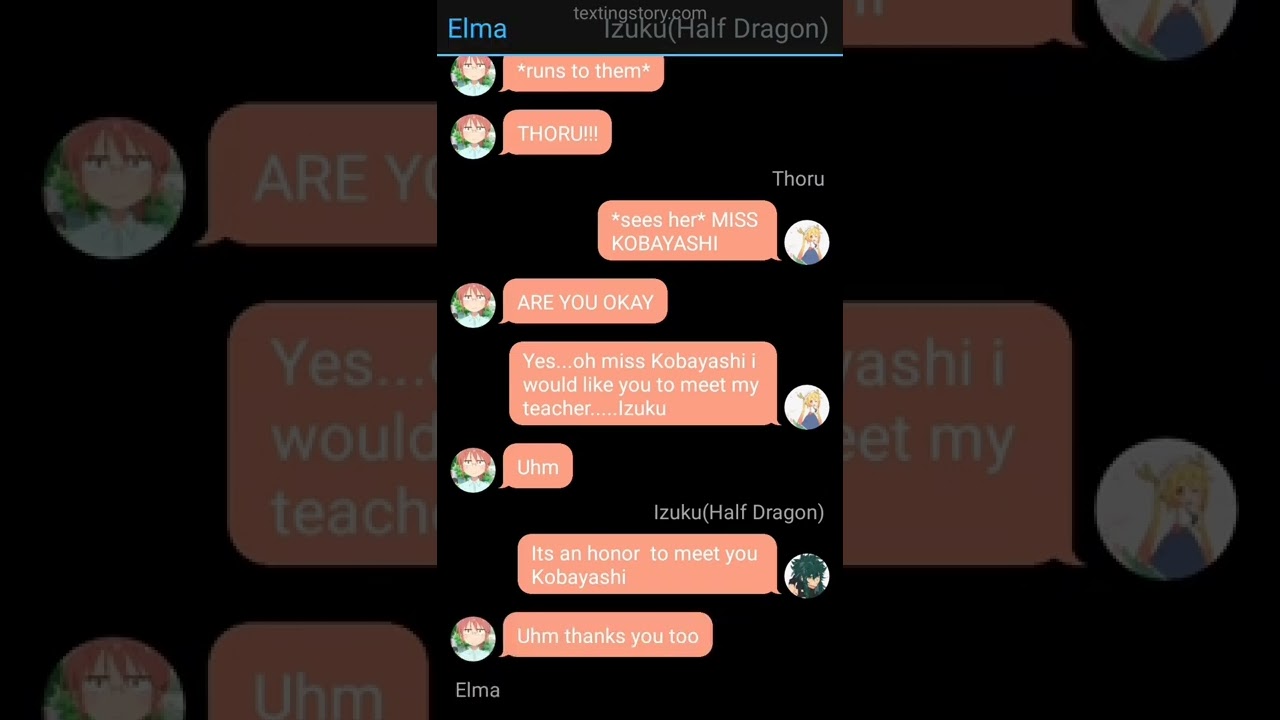 Dragon maid 💚deku💚 x 💙Elma💙 (💚Lovers reunited💙)