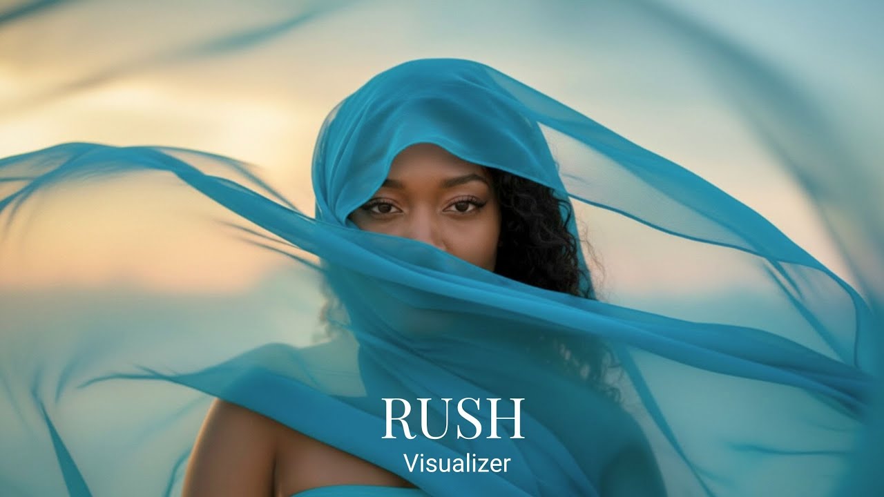 Chill Soul R&B • Soft Dream Visualizer | “RUSH” – Ryen the Siren