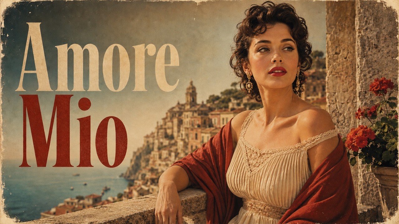 Ti Aspetto, Amore Mio &ndash; Vintage Italian Love Song | Romantic 1960s Italy &ndash; Livia Bellamore