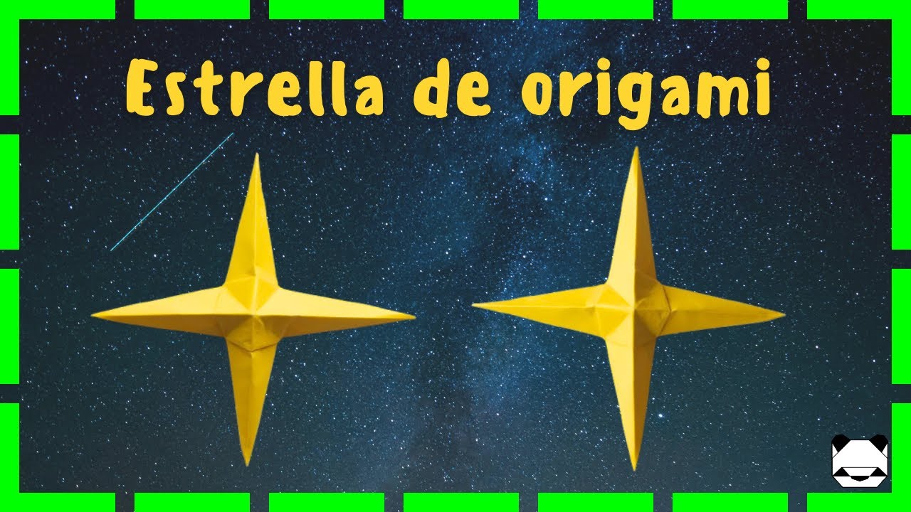 Estrella de origami