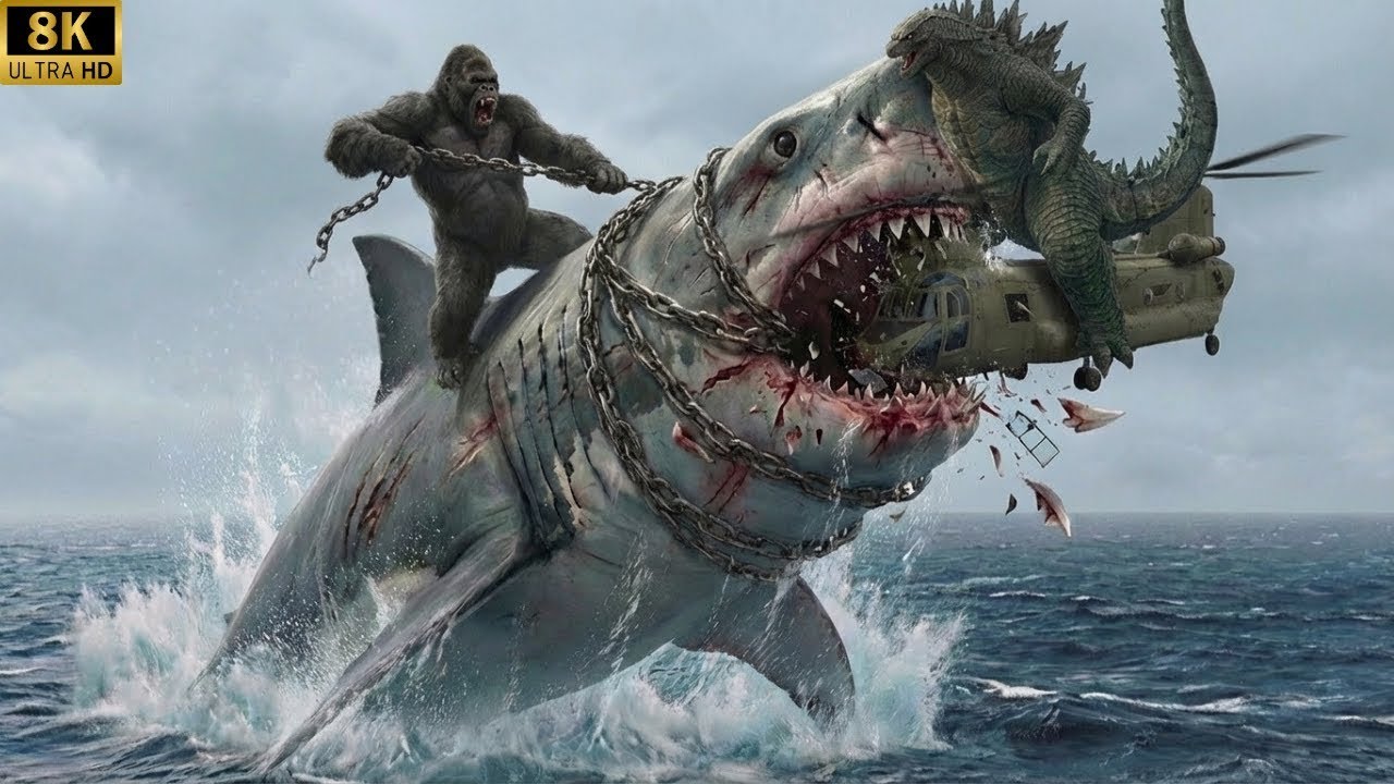 King Kong and Godzilla vs. The Great White Sharks: A Major Clash That Started At Sea