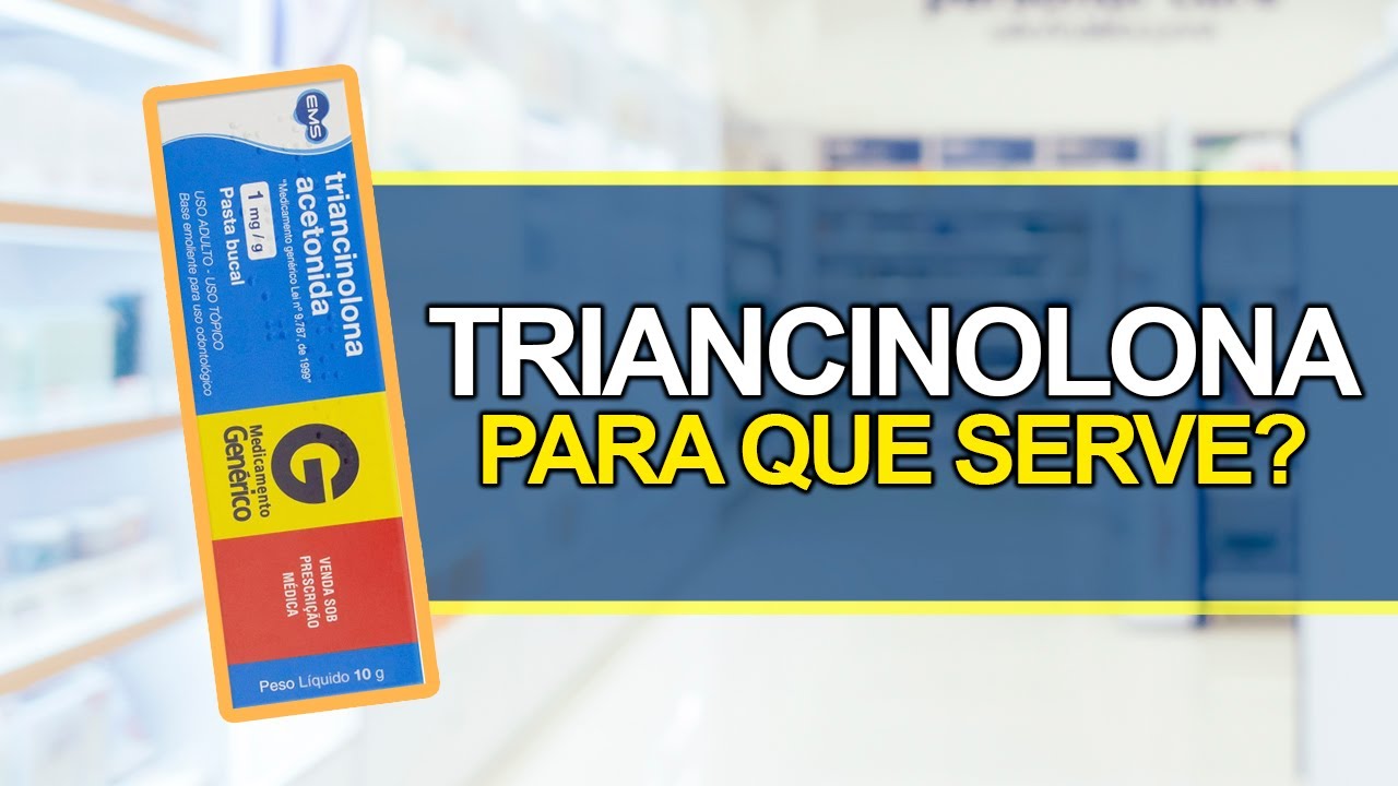 Para que serve Triancinolona Acetonida? - Bula Simples