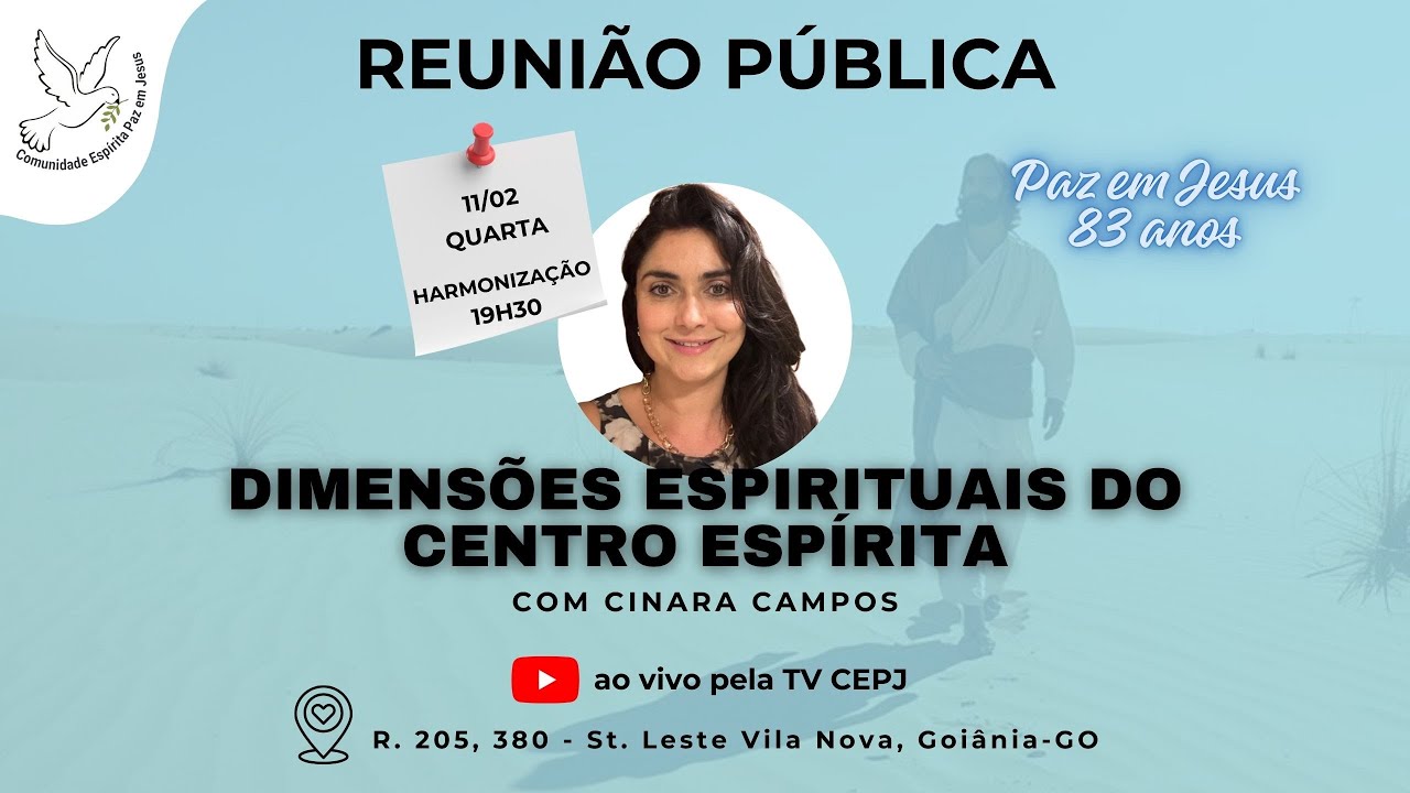 DIMENSÕES ESPIRITUAIS DO CENTRO ESPÍRITA - Cinara Campos