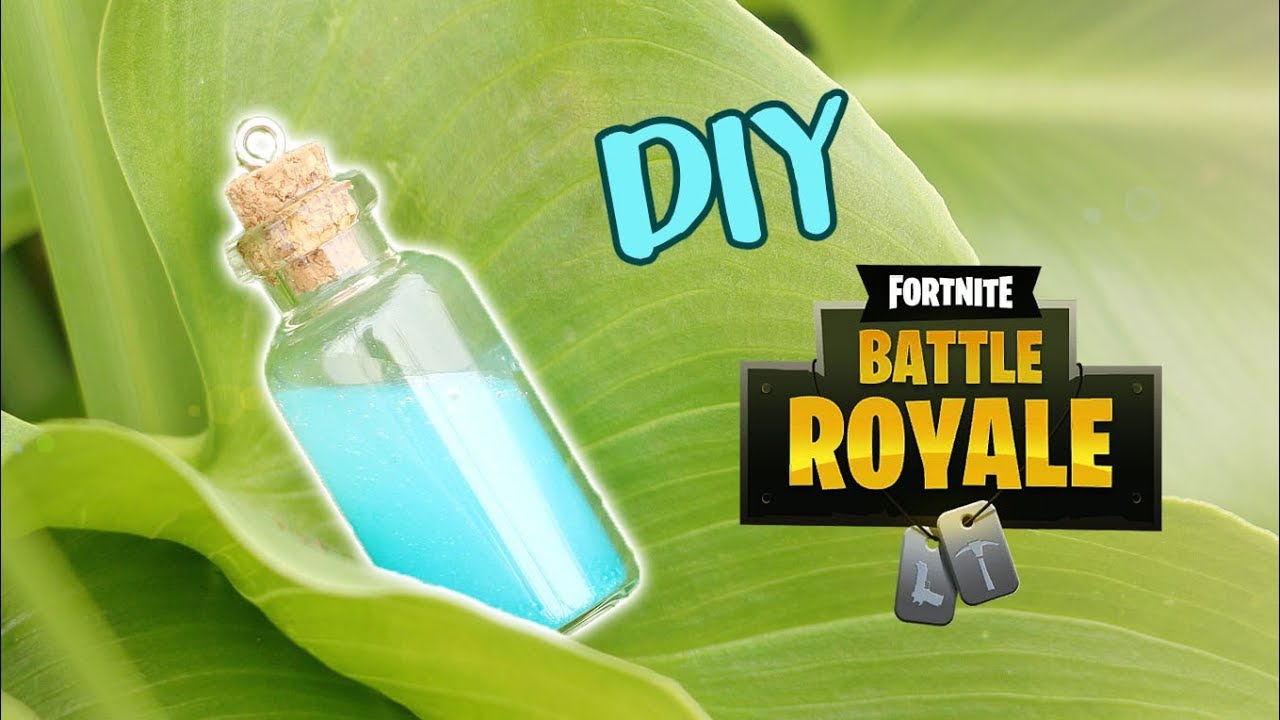 DIY Small Shield Potion (Fortnite Battle Royale)│UV Resin Tutorial