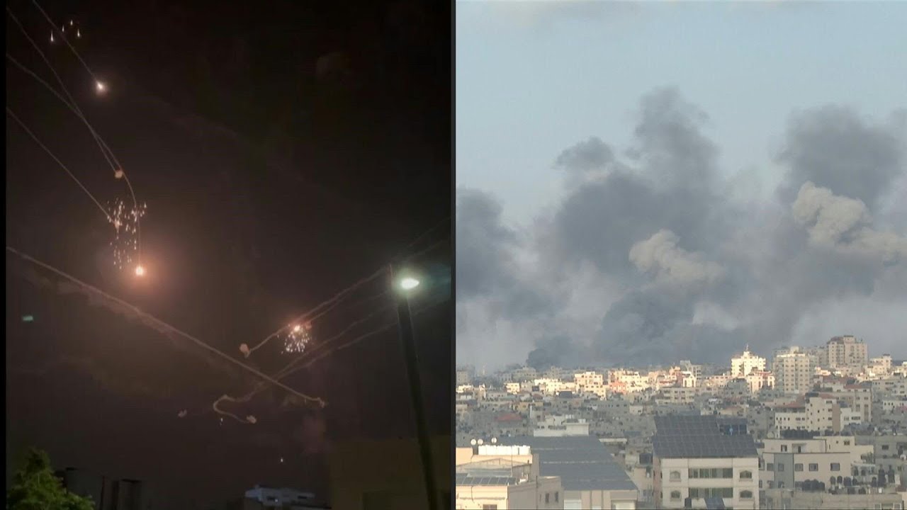 Hamas e Jihad Islâmica confirmam intenso ataque de foguetes contra Israel | AFP