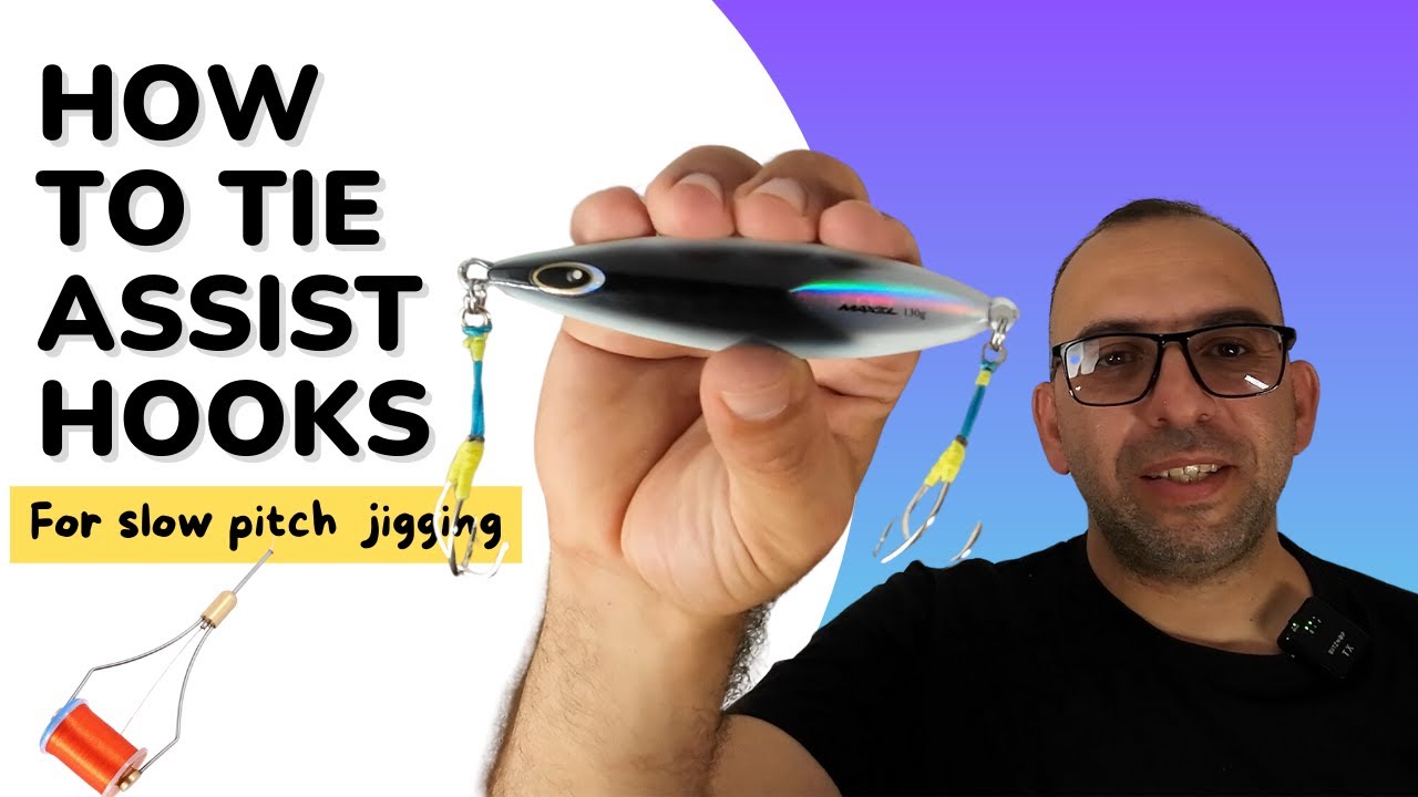 DIY!!! Φτιαξε μονος σου τα δικα σου assist hooks για slow pitch jigging!