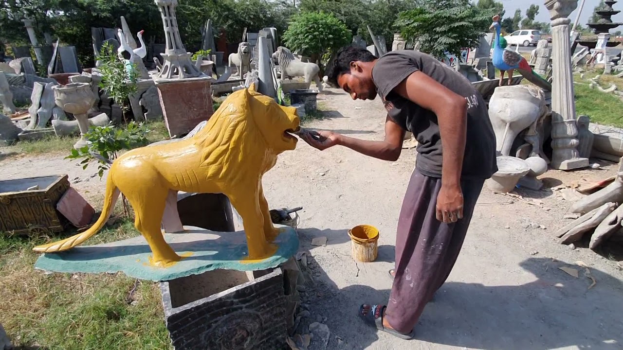 Cement Se Bane Hue Bohat Khobsurt janwar | very beautiful animals made of Cement