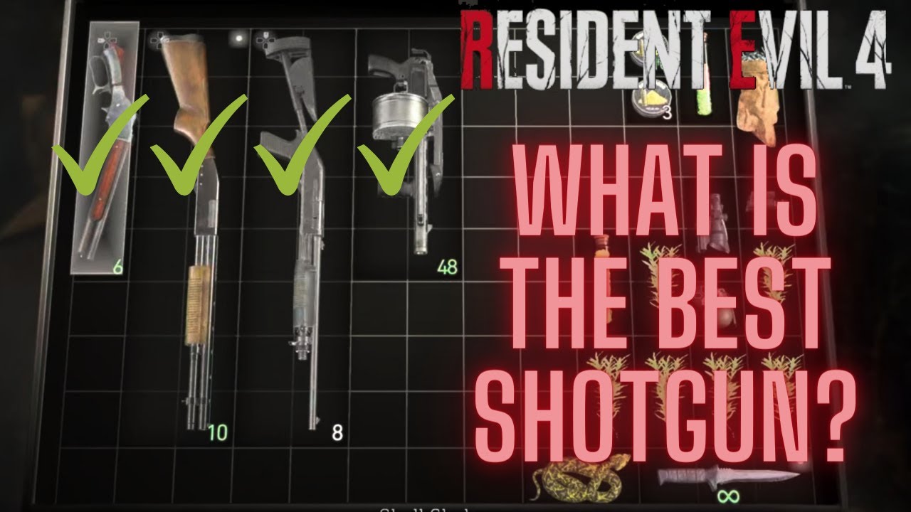 Лучший дробовик в Resident Evil 4 Remake?