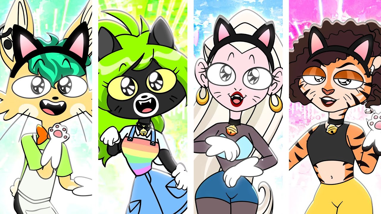 Rocky Rakoon's Sad Cat Dance Summer / Funny Animation Meme Mega Mix Comp 