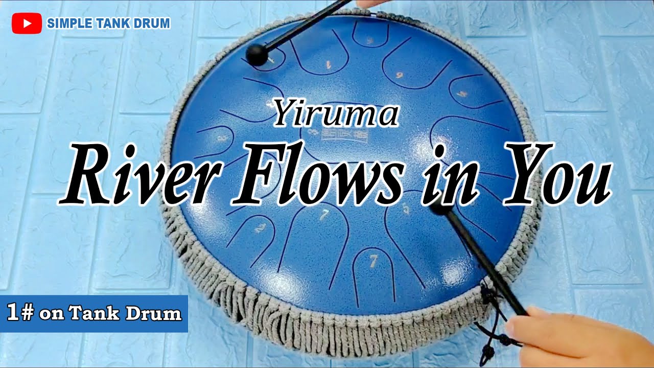 River Flows In You - Simple Tank Drum Cover with Tabs (E-book Vol.1)