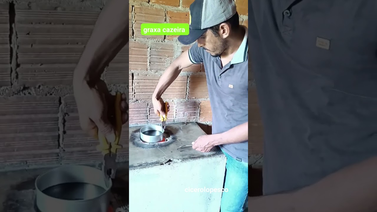Veja como fazer uma graxa cazeira com velas