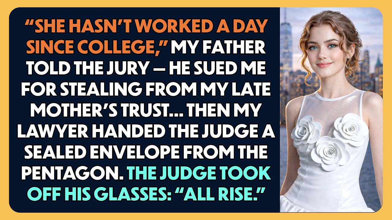 When My Father Told The Jury I Was Stealing From My Dead Mother, He Had No Idea Who The Judge Was...