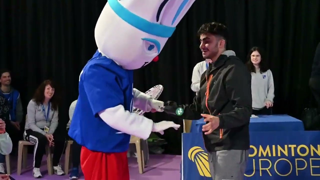 Gregory Mairs as Plumy at the EMTC 2023