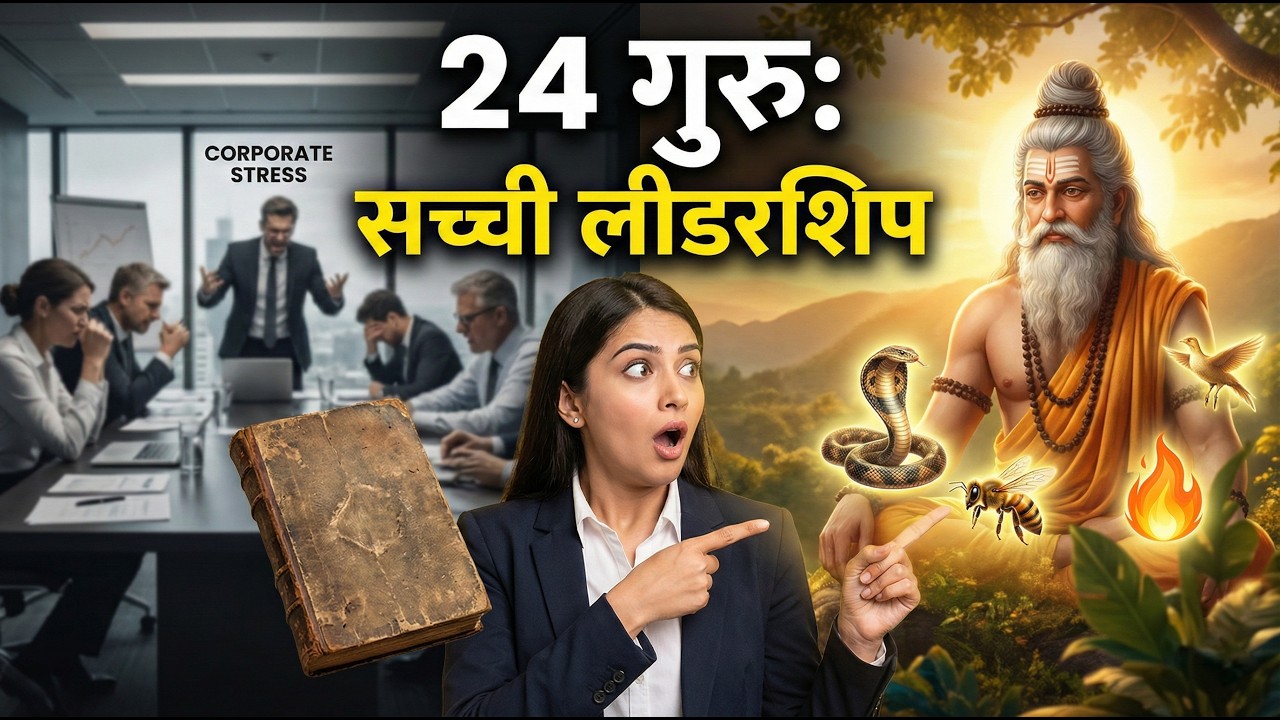 Stop Chasing Mentors: Nature's 24 Gurus for Modern Leaders | Life Lessons from Dattatreya Guru