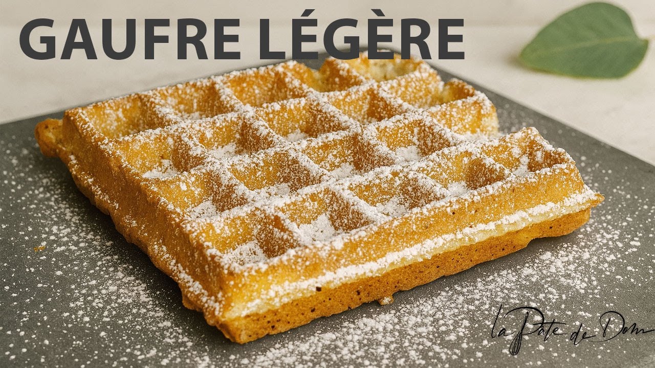Que faire avec des blancs d'œufs ? La recette de gaufres simple et rapide sans levure !
