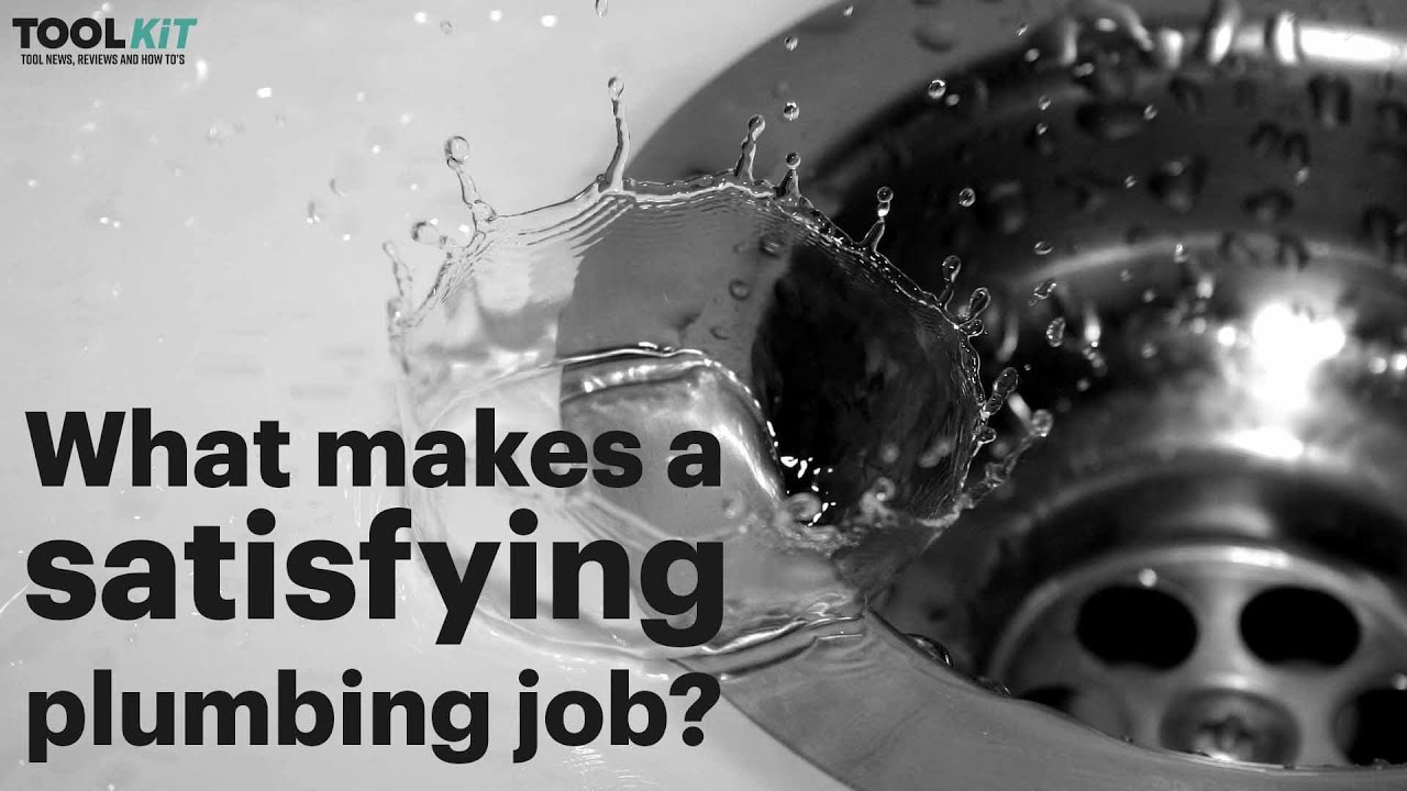 Where Plumbers Get Their Job Satisfaction