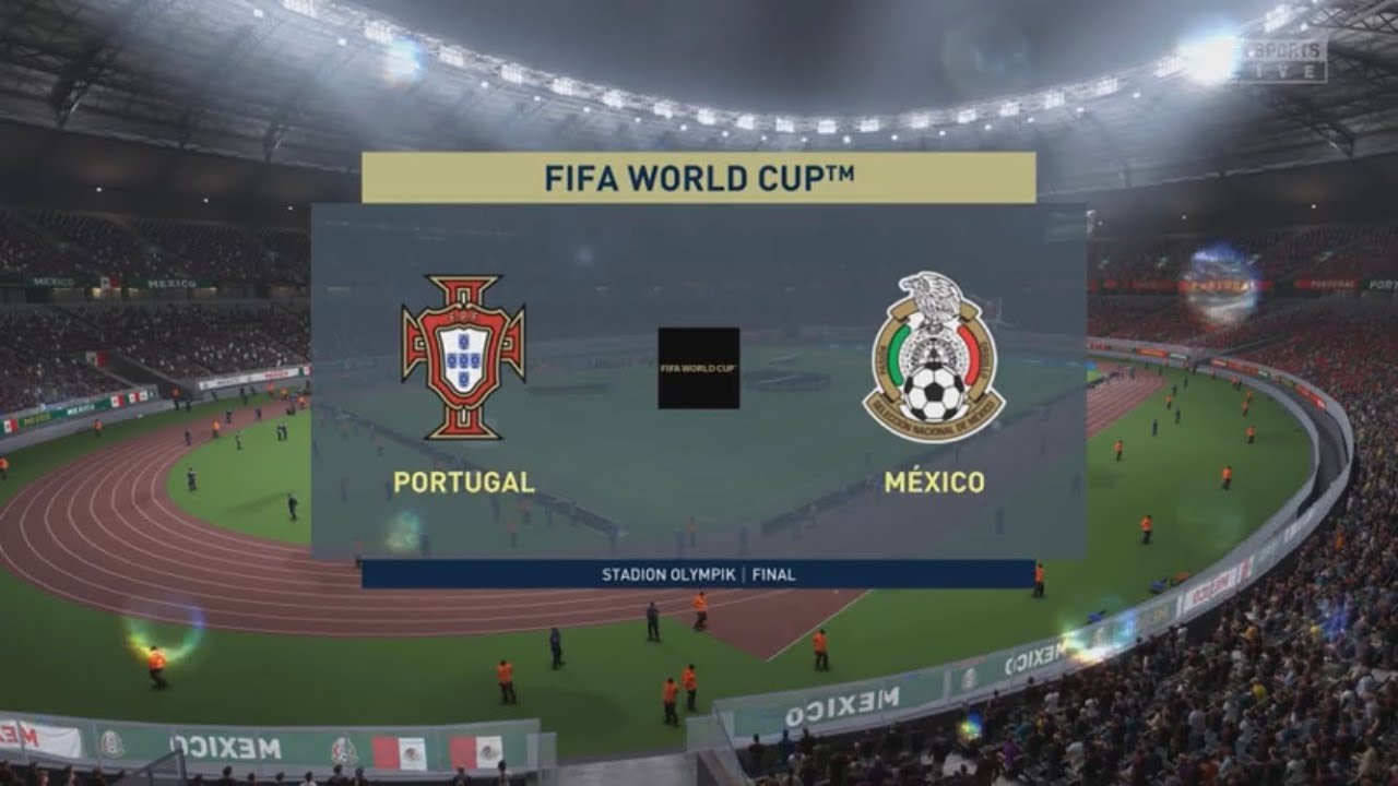 MEXICO vs PORTUGAL Final del Mundial Qatar 2022 | FIFA 22 PS5