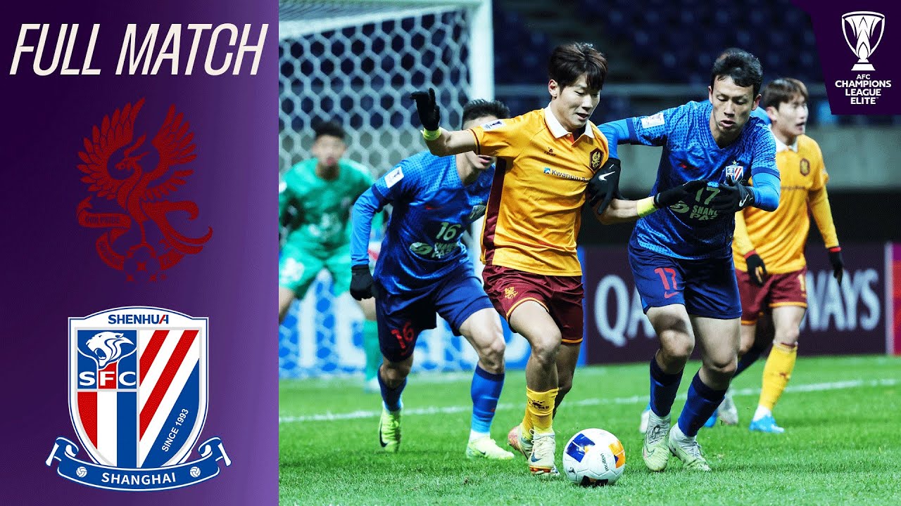 Gwangju FC vs. Shanghai Shenhua | Full Match | AFC Champions League™ Elite