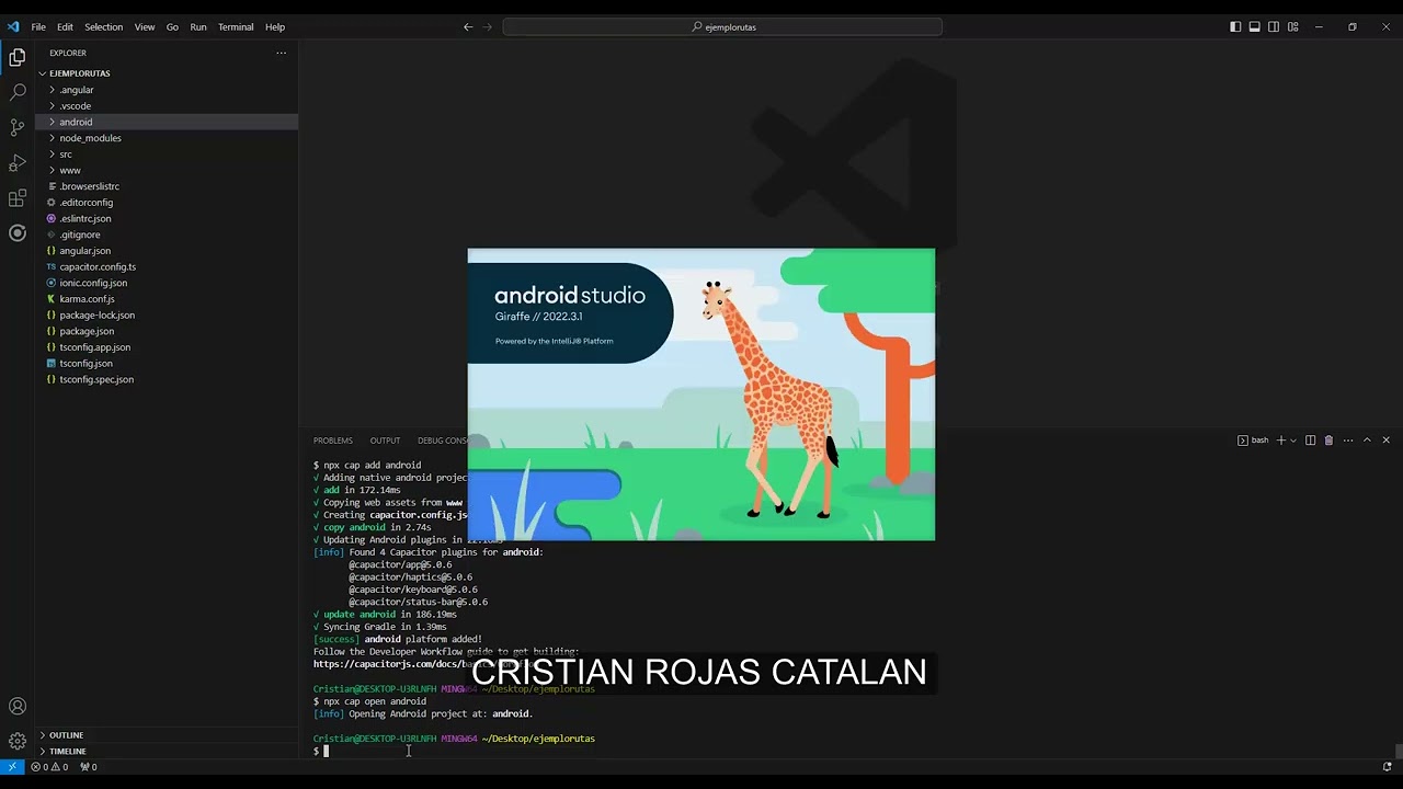 Crear APK desde Ionic