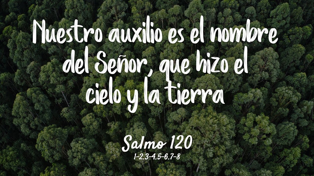 Salmo 120 - Nuestro auxilio es el nombre del Señor, que hizo el cielo y la tierra