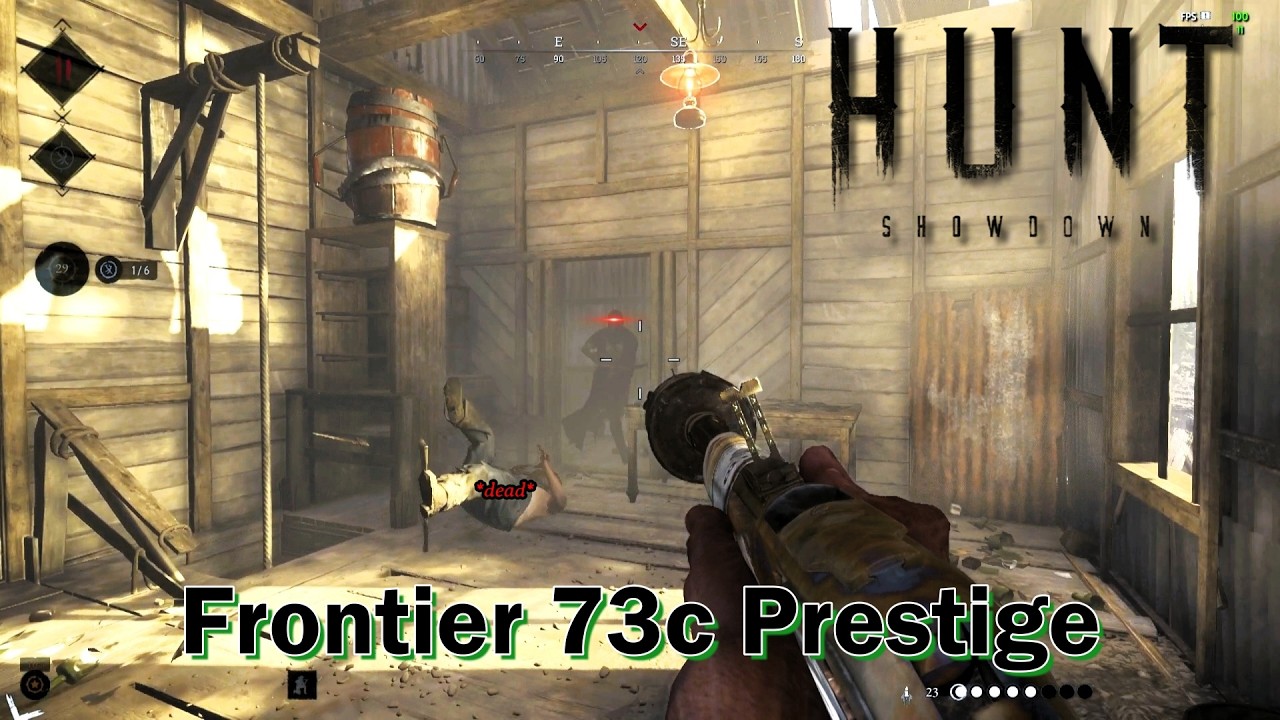 I played the Frontier 73c for an entire prestige (Hunt:Showdown Wheel of Pain Challenge)