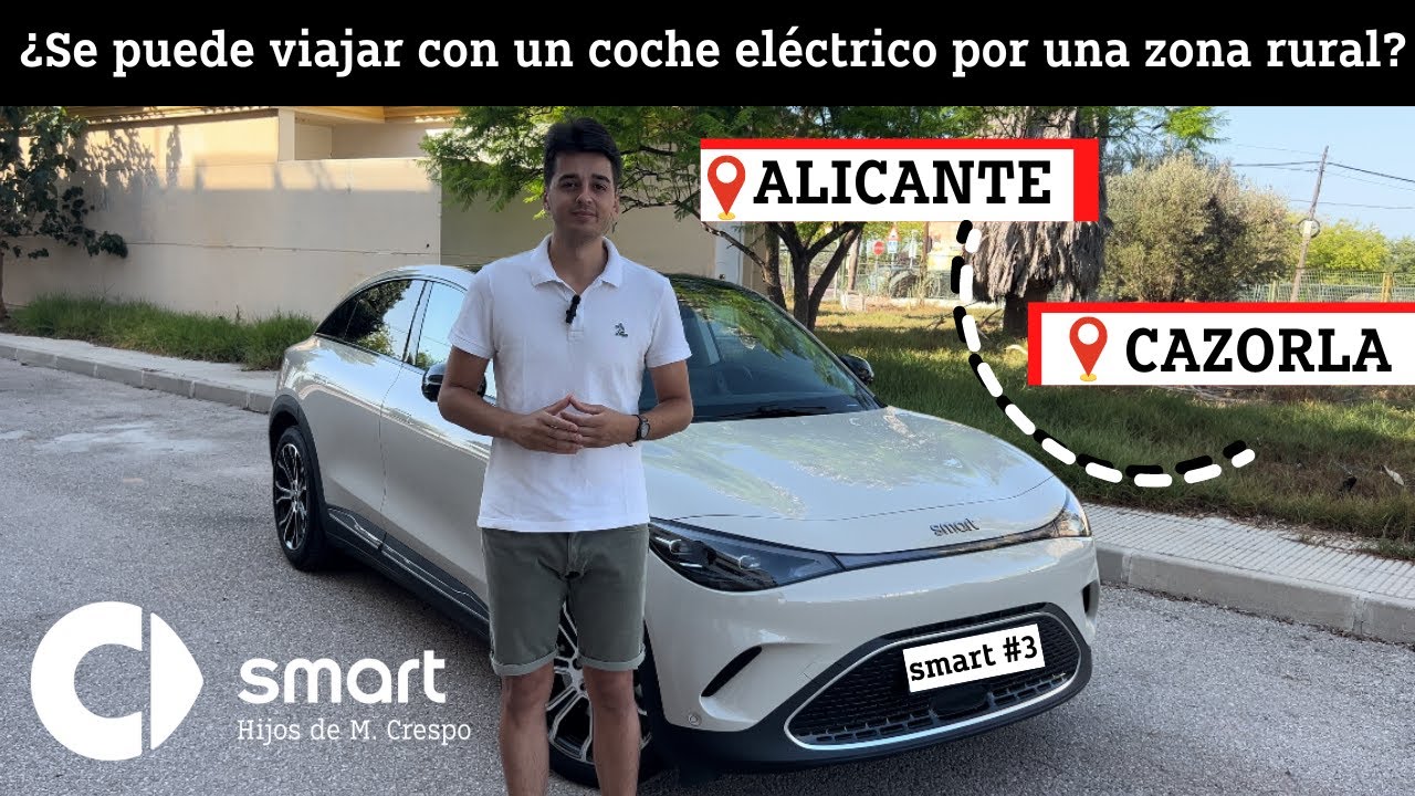 Viaje con un smart #3 ⛰️ De Alicante a Cazorla 👌 100% eléctrico