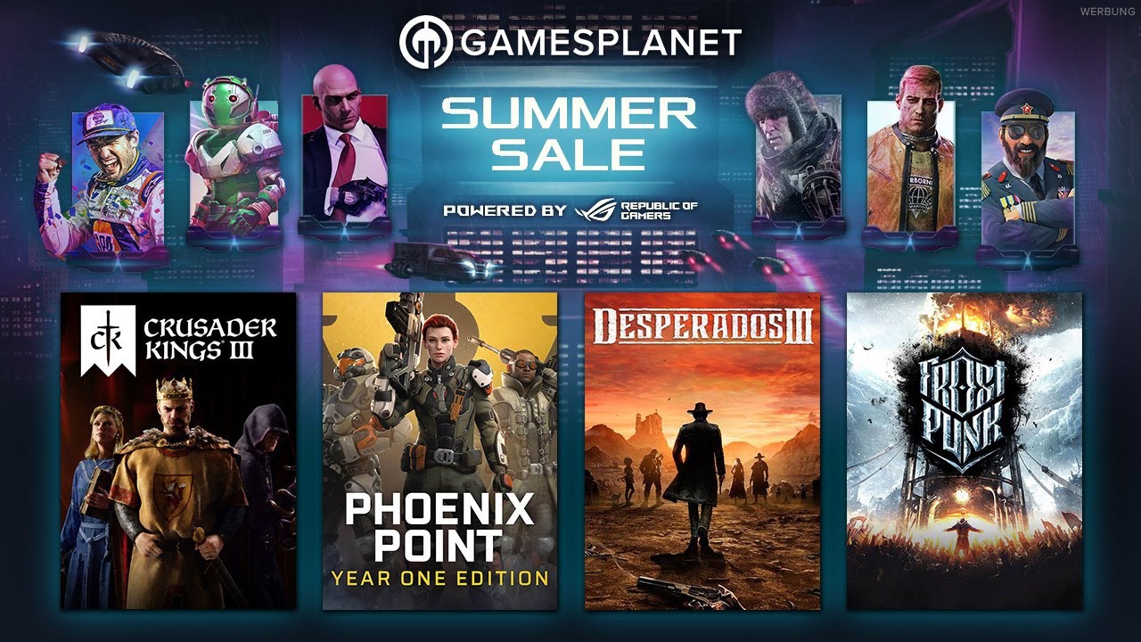 WBs Tipps zum Gamesplanet Summer Sale 2021 [Deutsch]