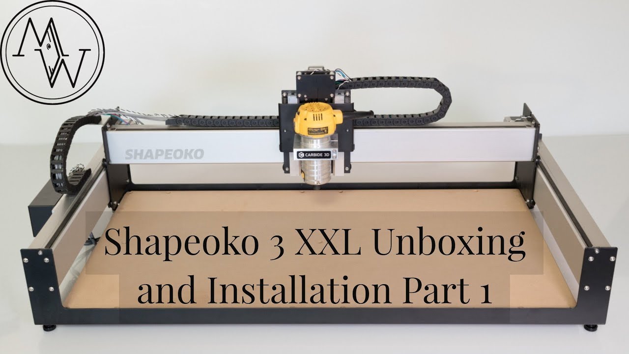 Ultimate X-Carve против Shapeoko — Часть 1: Распаковка Shapeoko 3 XXL, установка и Hello World