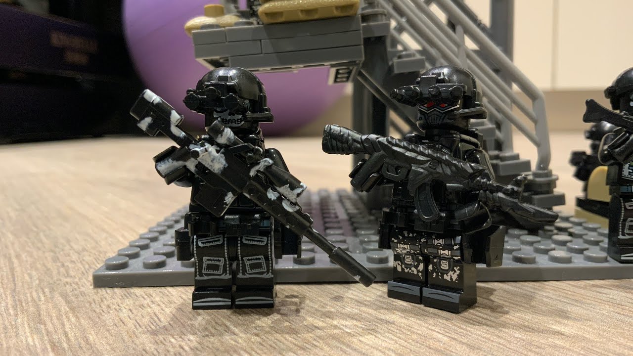 5:The Delta force fight ￼#lego #army #war #stopmotionmaster #stopmotion 