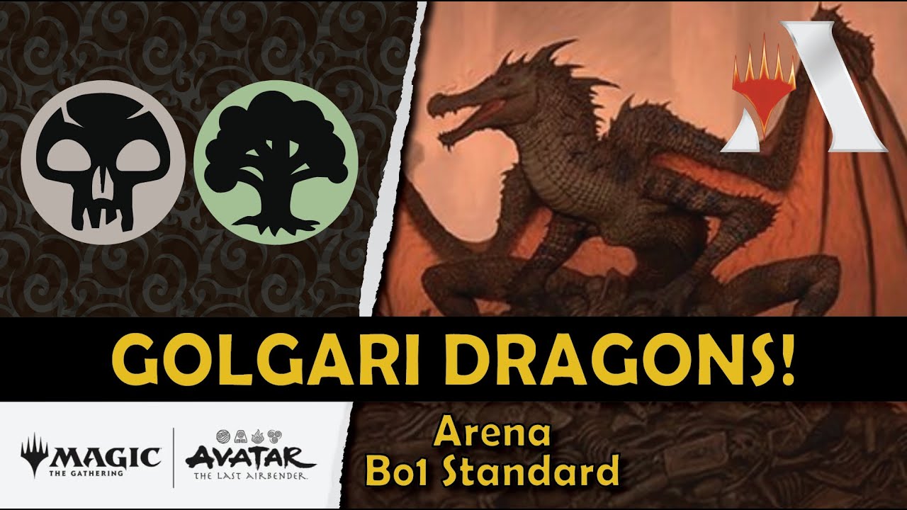 Golgari Dragons Took Me Up the Mythic Ladder #mtgarena #mtg #standard #avatar #mythic