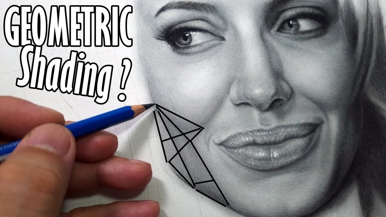 SHADING TECHNIQUE, u Must Try! Realistic Graphite Pencil Portrait/ Skin Tone Drawing Tutorial