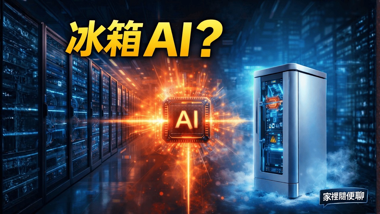 AI資料中心未來只要一台冰箱？算力革命正在發生｜家裡隨便聊