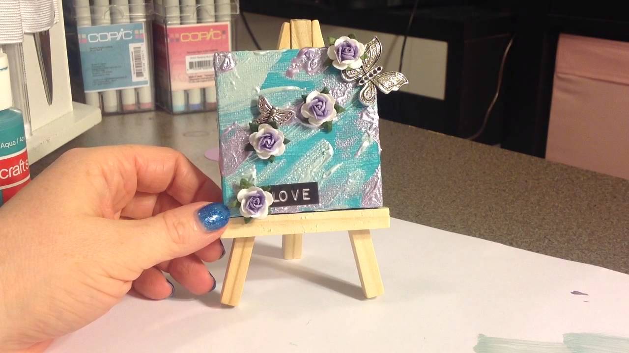 Altered Mini Canvases