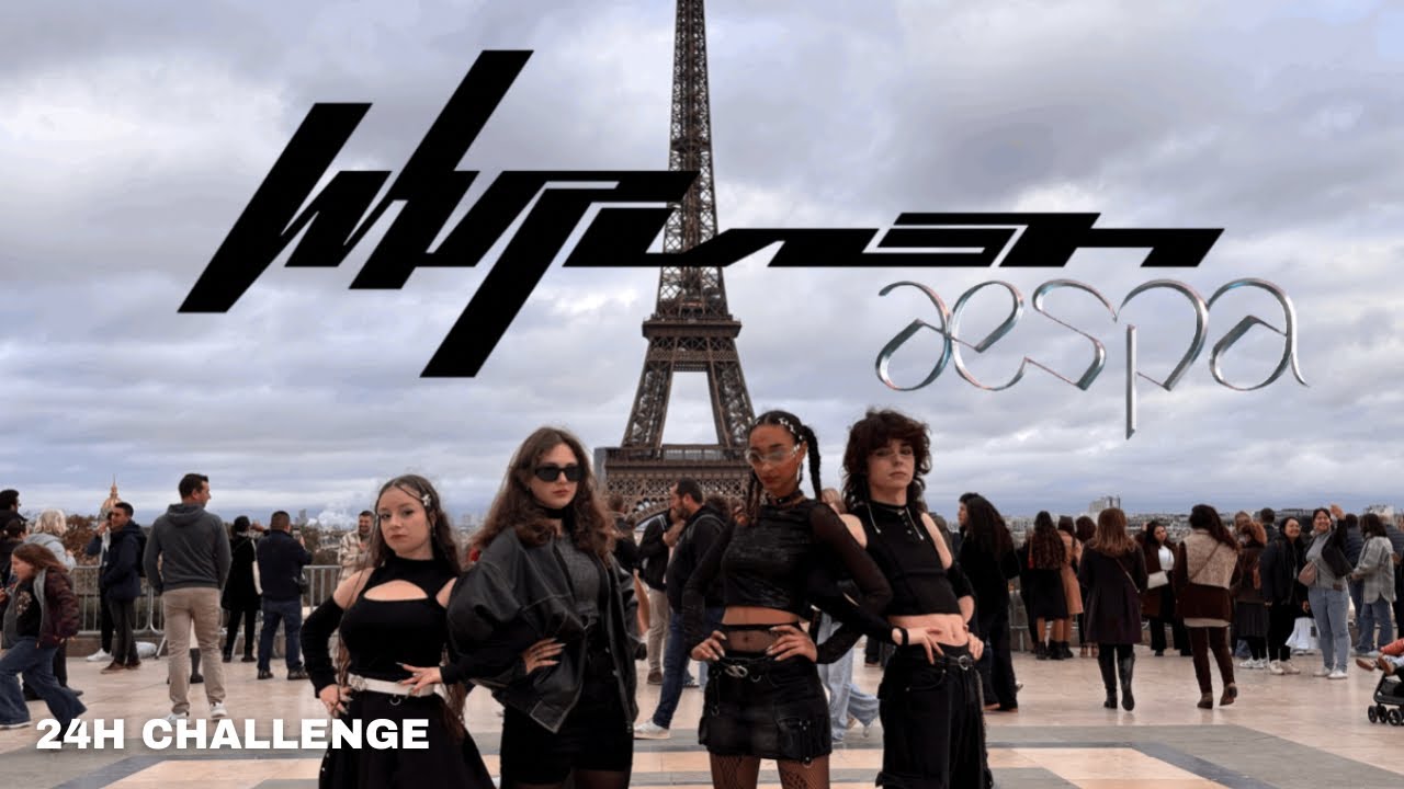 [KPOP IN PUBLIC PARIS | ONE TAKE] AESPA (에스파) ‘WHIPLASH’- 24h Challenge Dance Cover