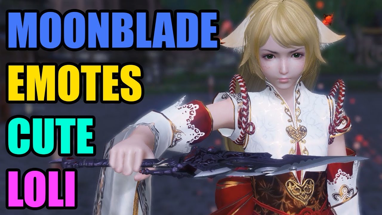 Totally Cute Loli Emotes and Random Adventures in Moonlight Blade