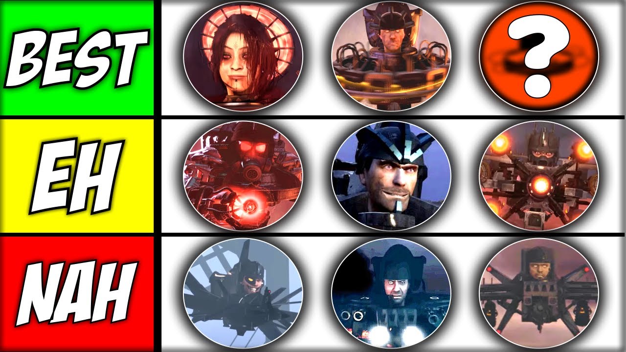 RANKING Every Astro Skibidi Toilet (Tier List)
