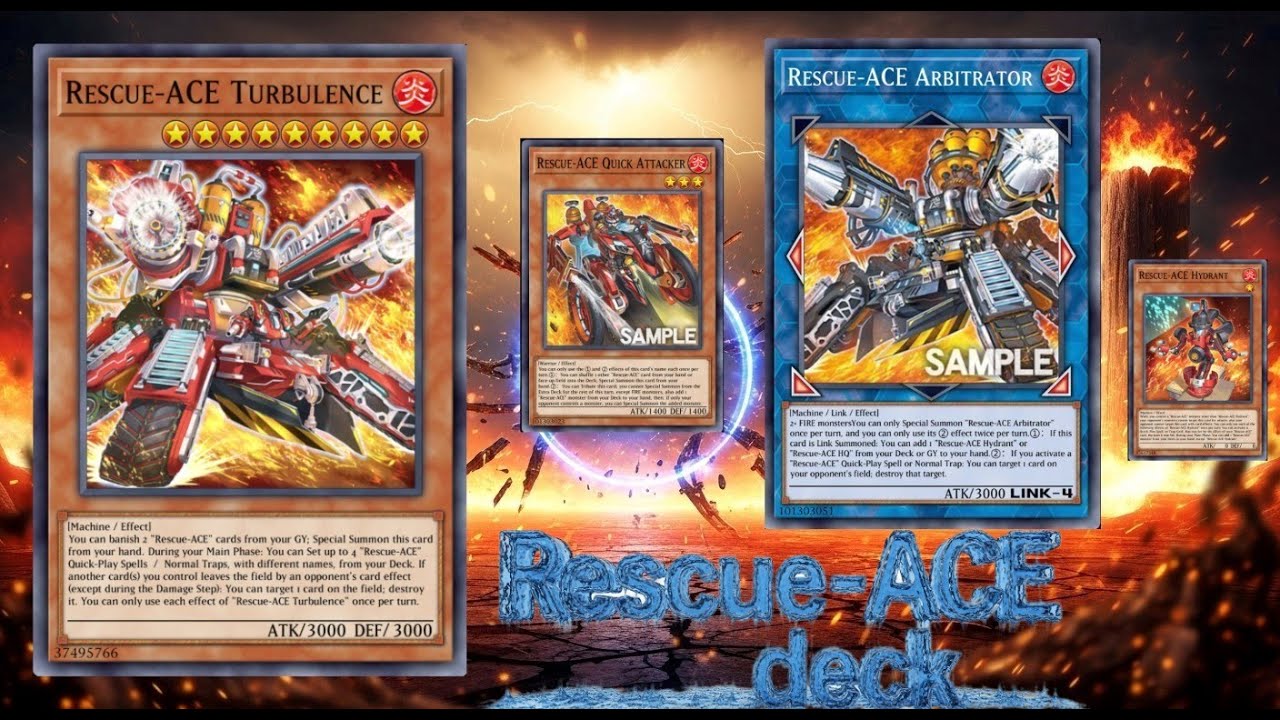 MDPRO3, pure Rescue-ACE deck,link 4  Rescue-ACE Arbitrator,[BPRO]