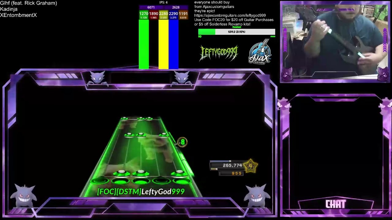 GLHF Feat.  Rick Graham FC 100% Guitar Expert Leftygod999 Dedication  to NPDO 1, 2, 3