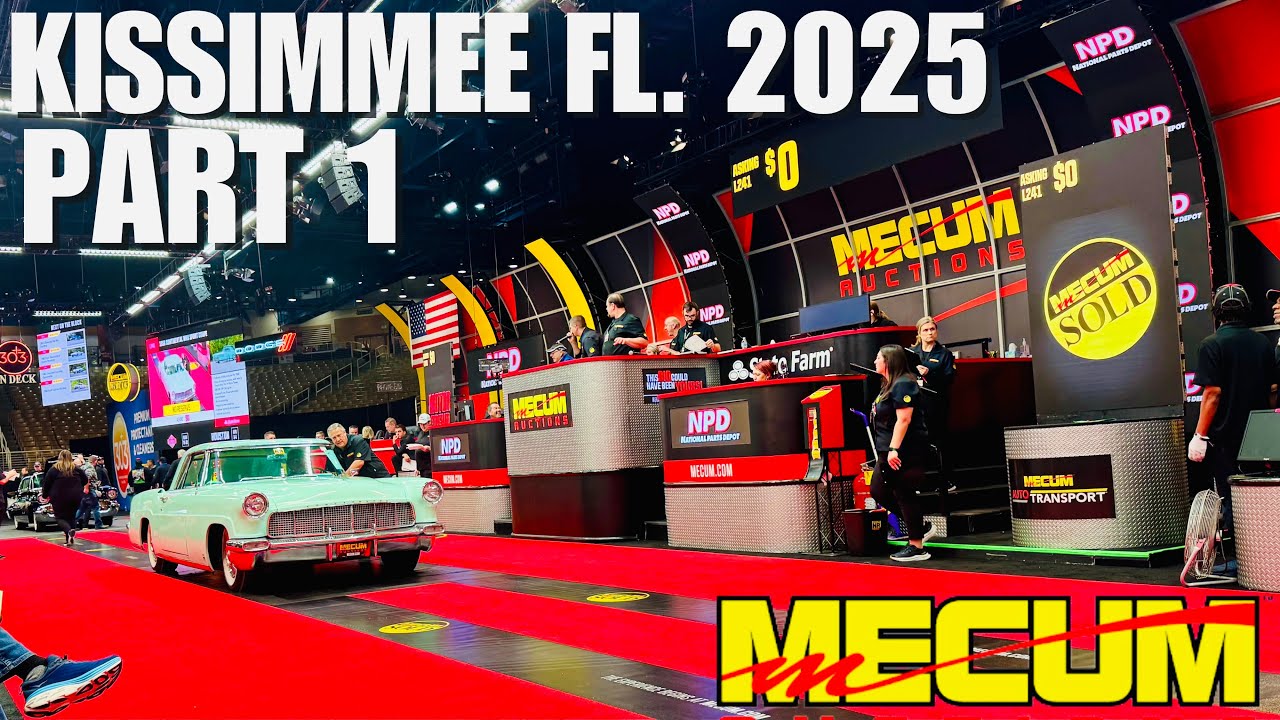 Mecum Auctions Kissimmee Florida,January 10, 2025 part 1