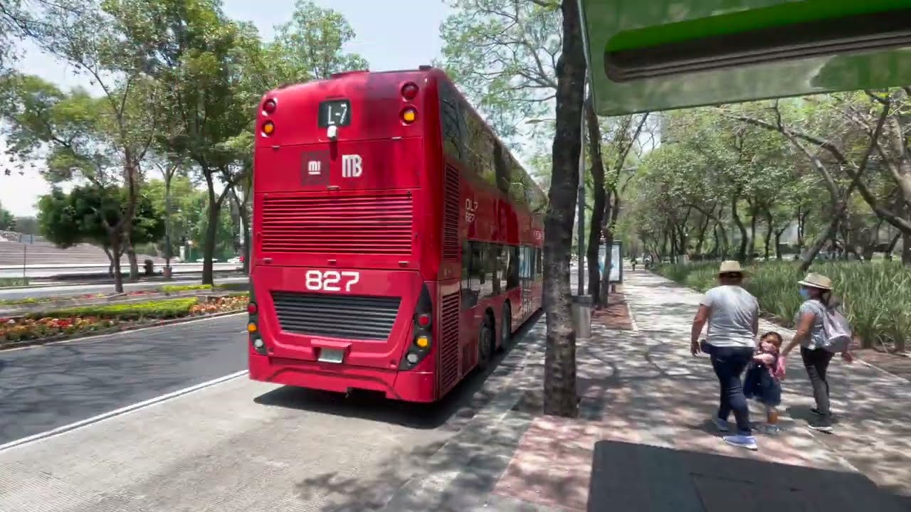 Metrobus rapid transit System Mexico City