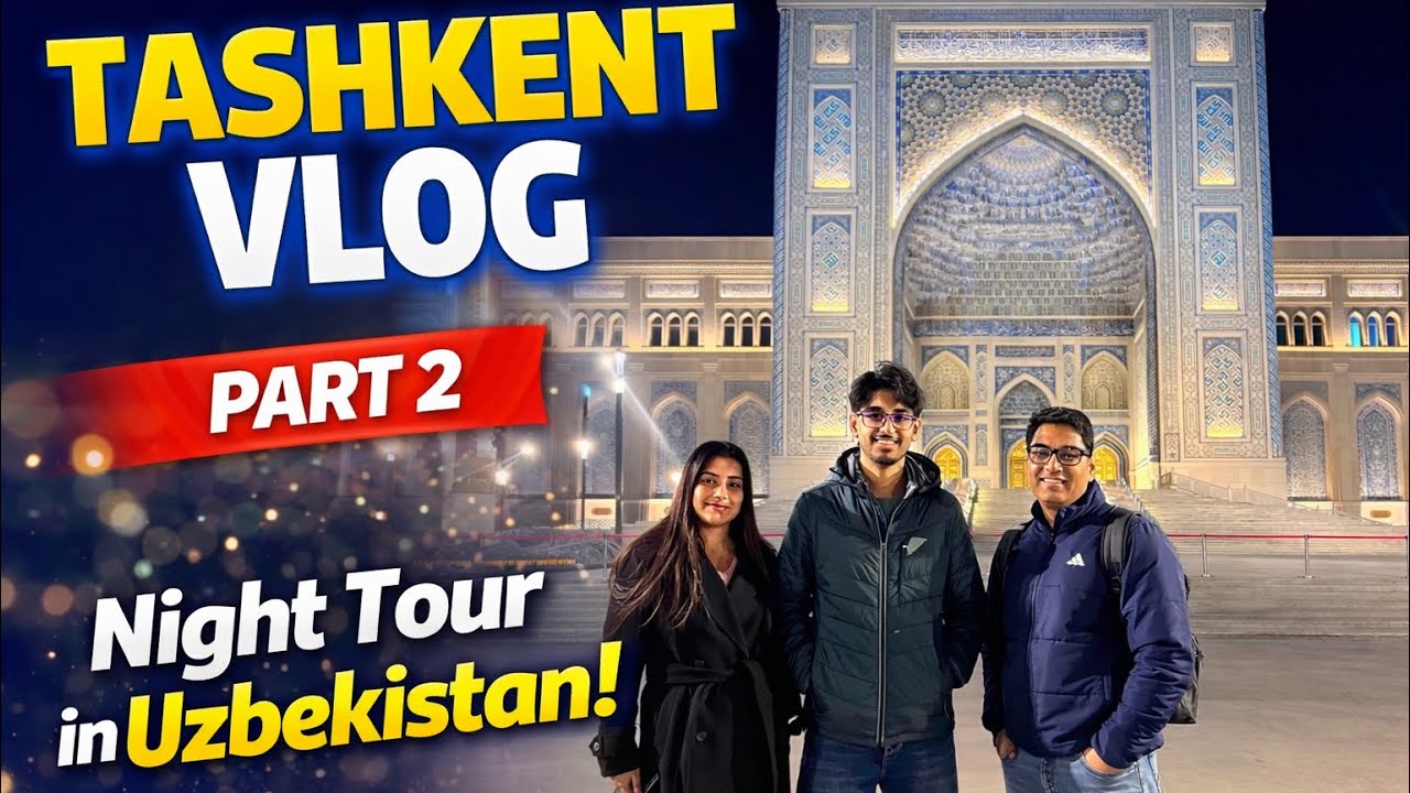 Exploring Tashkent 🇺🇿 | Hazrati Imam + Chorsu Market + Charvak (Part 2)