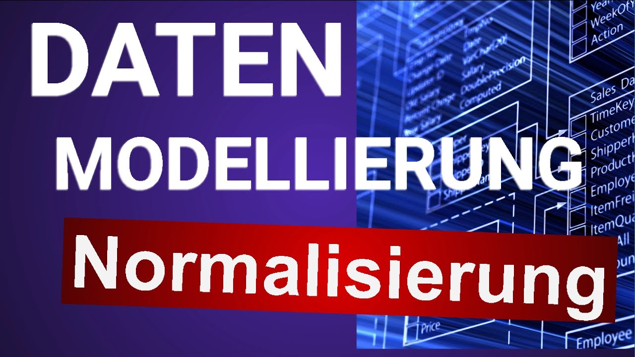 Normalisierung von Daten
