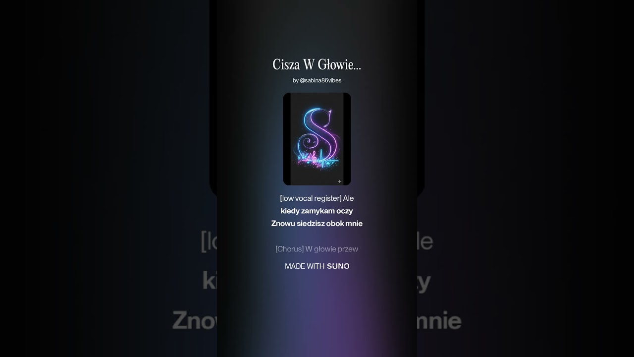 Cisza W Głowie.. #nowamuzyka #polskamuzyka #muzyka #emocje #song #music #dlaciebie