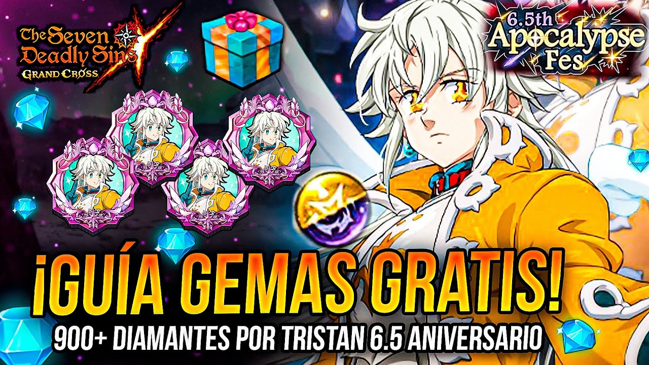 &iexcl;NUEVO! GU&Iacute;A DIAMANTES *900+💎GRATIS* CONSIGUE UR TRISTAN FEST! 🙂 | Seven Deadly Sins: Grand Cross