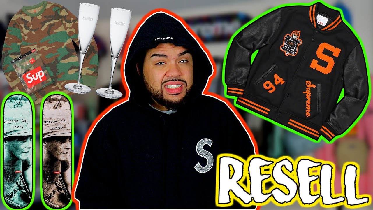 TRASH Supreme Droplist?! Fw19 Week 9 RESELL | Clarks + Levi's Collab