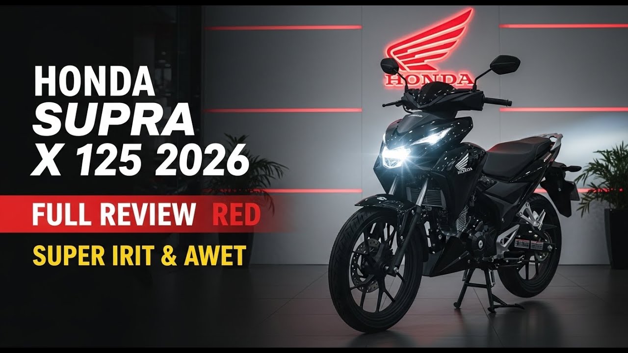 Honda Supra X 125 2026 Review Lengkap | Mesin Irit, Awet, Harga Terjangkau