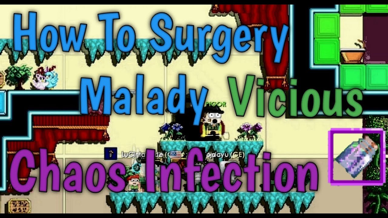 How to surgs Malady Vicious Chaos Infection |Growtopia