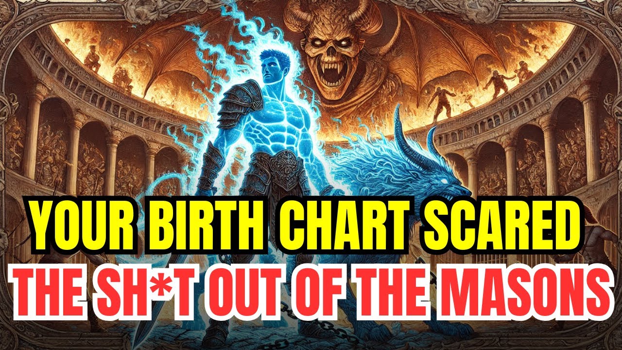 CHOSEN ONES, 33RD DEGREE MASONS ANALYZED YOUR BIRTH CHART — THE SYMBOLS LITERALLY BURNED THE PAGE 🔥♏