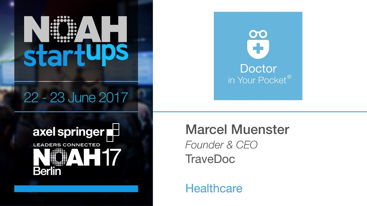 TraveDoc - NOAH17 Berlin Startups